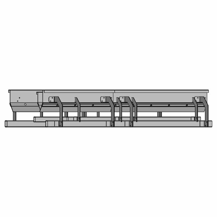 Conveyor Belt Side Support 1 | Industrial CAD Design
