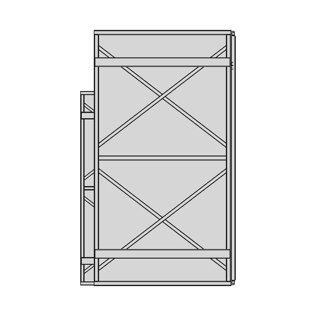 Steel Box Improved Design 1 | Industrial CAD Design_90_0_degree_snapshot