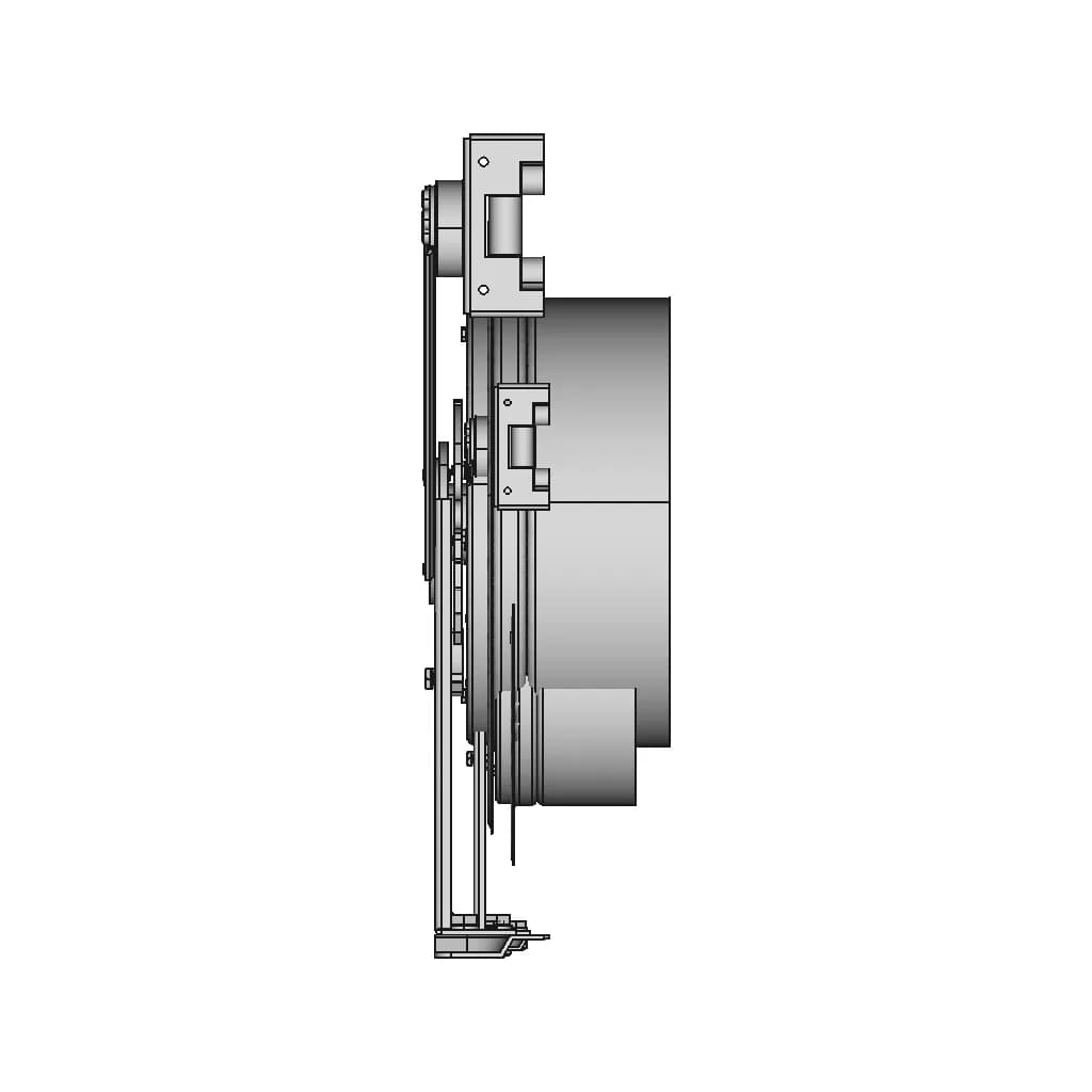 Ground Reel System For Fire Rescue Operations Enhanced | Industrial CAD Design_0_90_degree_snapshot