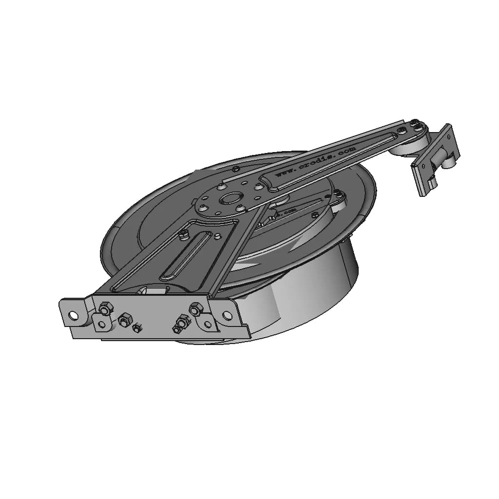 Ground Reel System For Fire Rescue Operations Enhanced | Industrial CAD Design_60_30_degree_snapshot