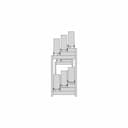 Knockdown Battery Rack 1 | CAD Model for Energy Systems_0_90_degree_snapshot