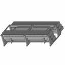 Knockdown Battery Rack 1 | CAD Model for Energy Systems_60_30_degree_snapshot
