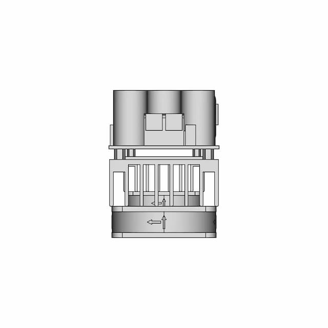 1800 W Step Up 1 | CAD Model for Energy Systems