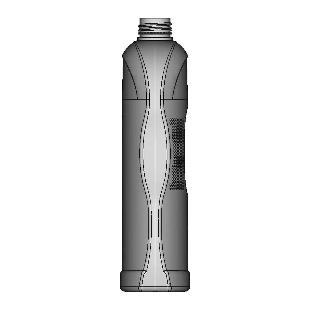 Pril Henkel Bottle 1 25 L 1 | Industrial CAD Design_0_90_degree_snapshot