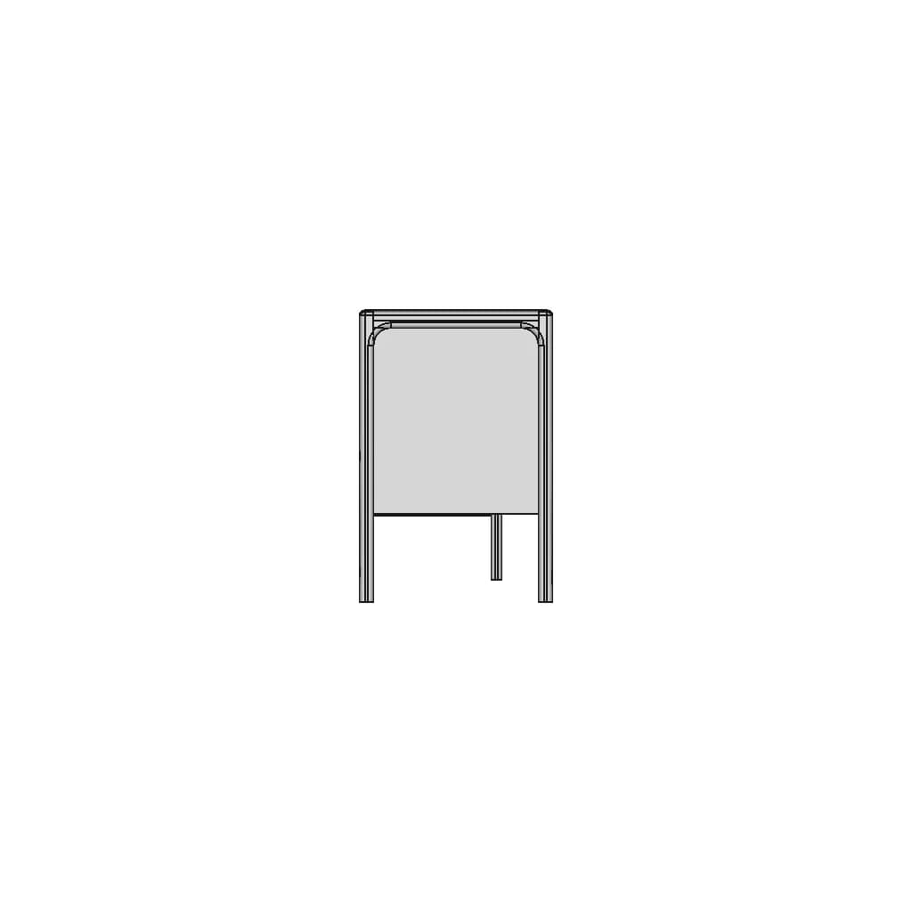 Tv Bedside Table 4 | Industrial CAD Design_0_90_degree_snapshot