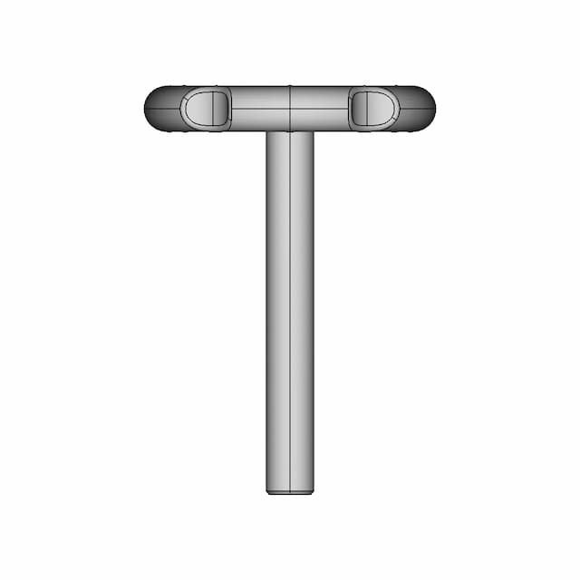Handwheel With Threaded Shaft 1 | Industrial CAD Design