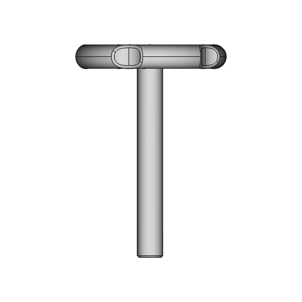 Handwheel With Threaded Shaft 1 | Industrial CAD Design_0_270_degree_snapshot