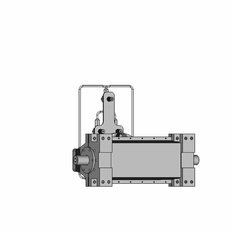 Liquid Air Hybrid Engine 1 | Industrial CAD Design