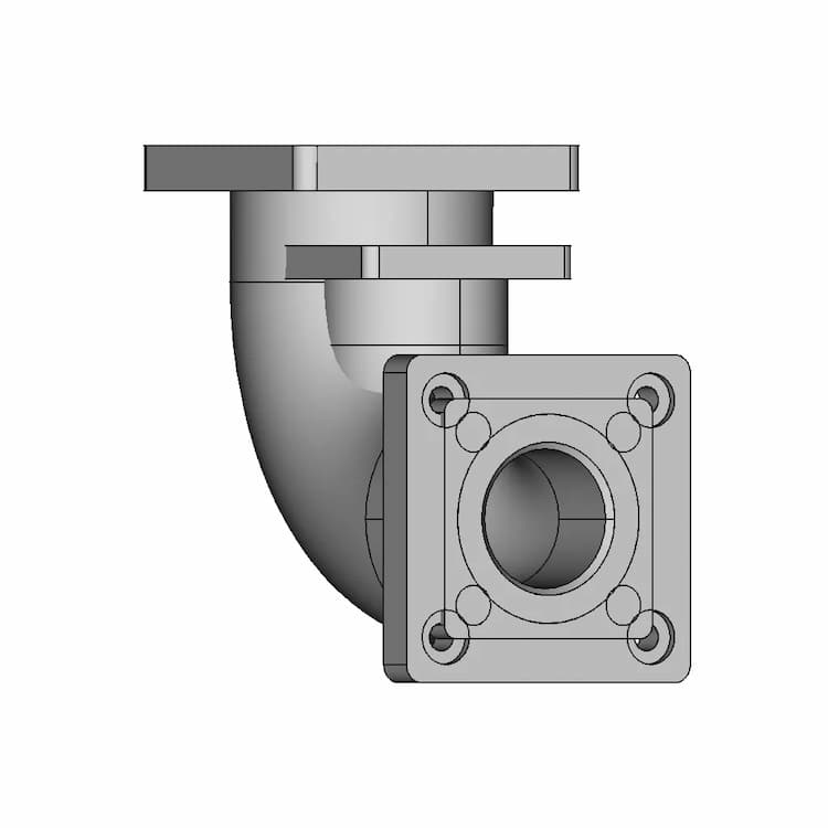 Basic Flange Pipe Design In Solidworks 1 | Industrial CAD Design