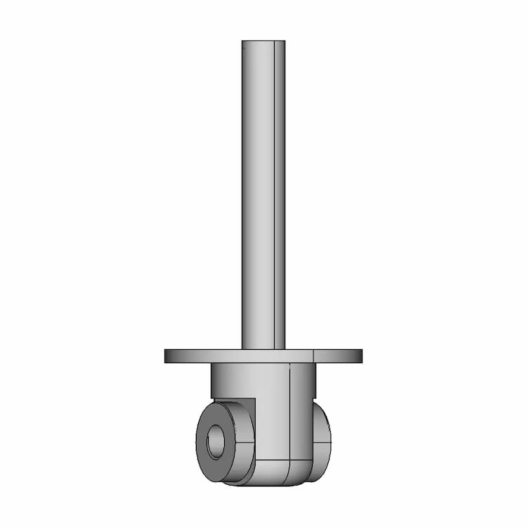 Shock Absorber In Solidworks 1 | Industrial CAD Design