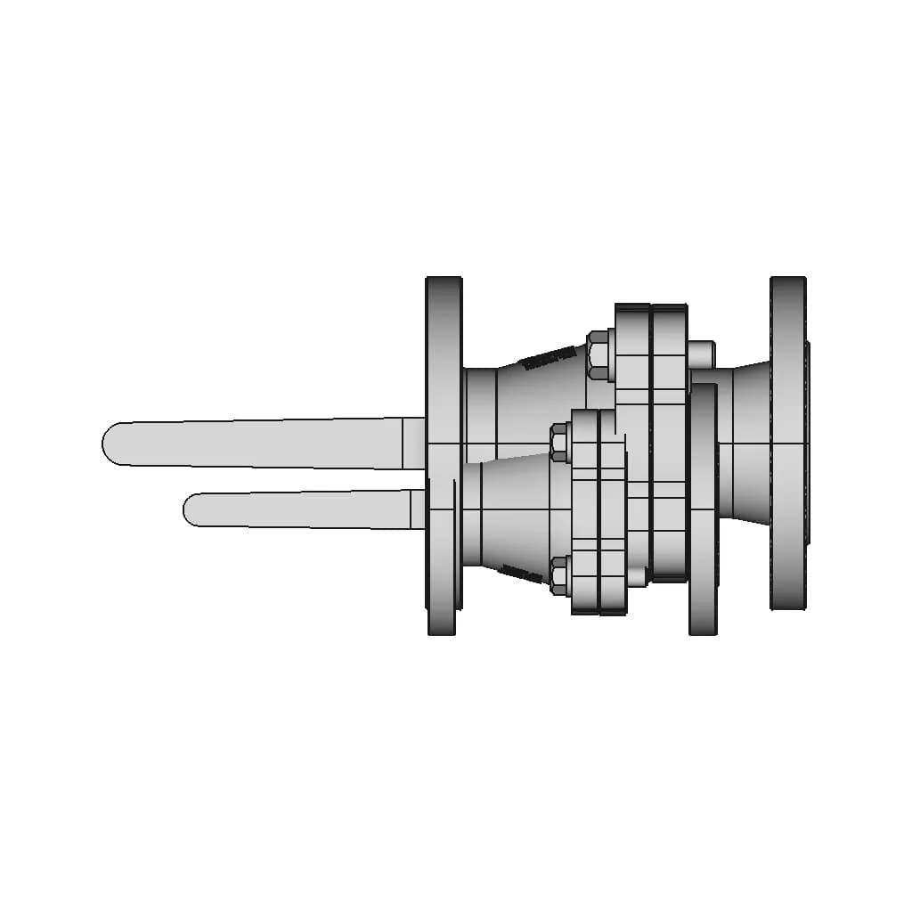 Flange End Ball Valve Jis 10K Ss316 1 | Industrial CAD Design_90_0_degree_snapshot