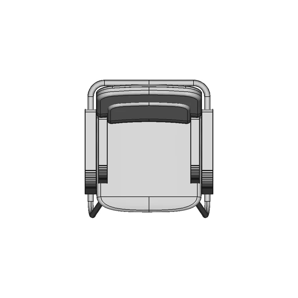 Feeling Cantilever Armchair 1 | Industrial CAD Design_270_0_degree_snapshot