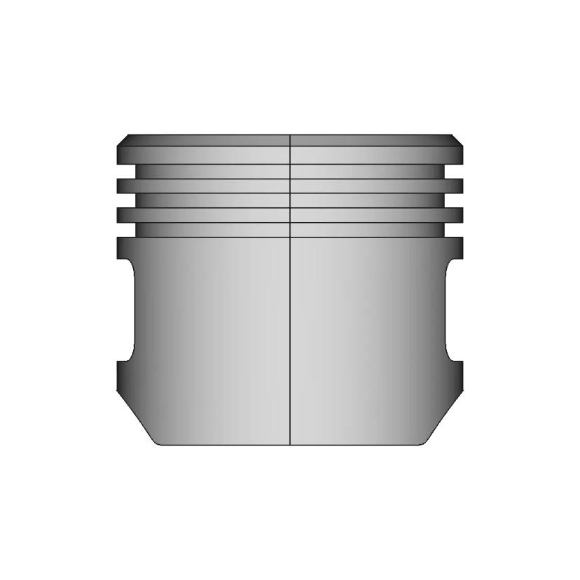 Piston 871 | Industrial CAD Design
