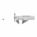 Generic Fabricated Right Hand 15Mm Offset Bench Vice | Industrial CAD Design_270_0_degree_snapshot