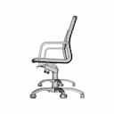 Feeling Office Armchair 1 | Industrial CAD Design_0_90_degree_snapshot