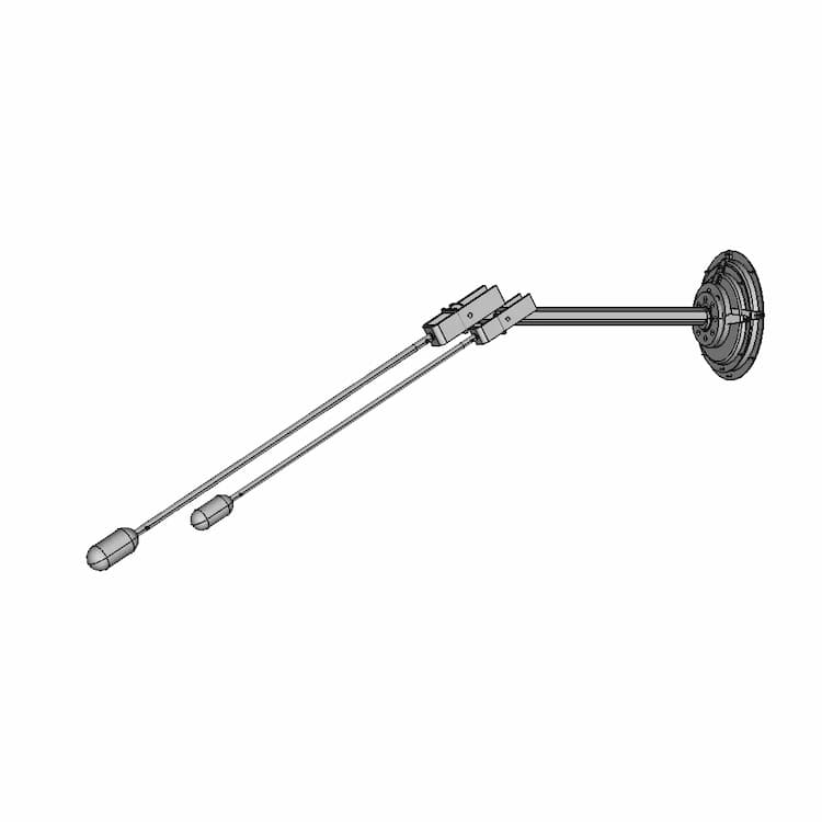 Magnetel Liquid Level Gauge Model 6360 1 | Industrial CAD Design