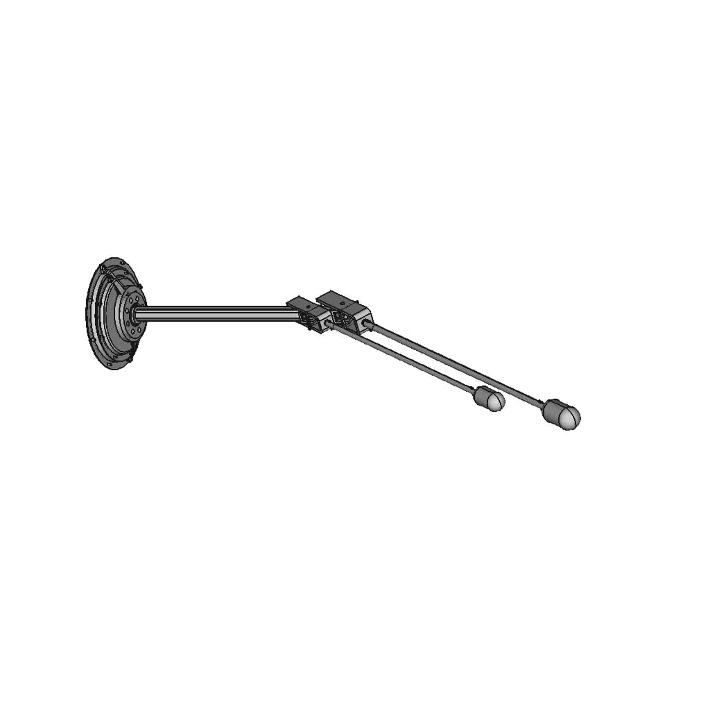 Magnetel Liquid Level Gauge Model 6360 1 | Industrial CAD Design_60_30_degree_snapshot