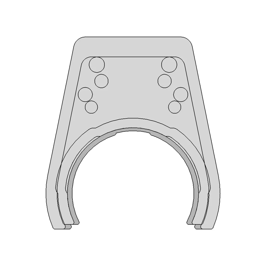 Sk 40 Tool Holder 1 | Industrial CAD Design_90_0_degree_snapshot