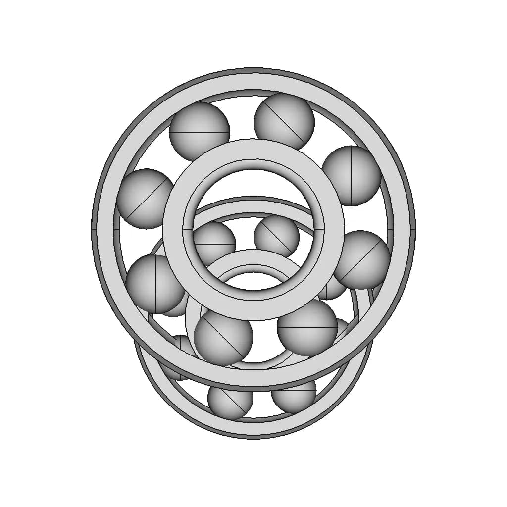 7201 Bearing 1 | Industrial CAD Design_0_90_degree_snapshot