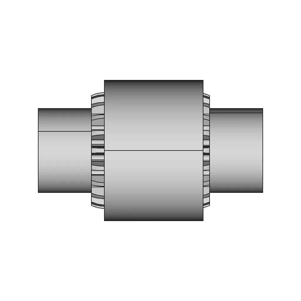 24 Mm Elastik Kaplin 1 | Industrial CAD Design_0_0_degree_snapshot