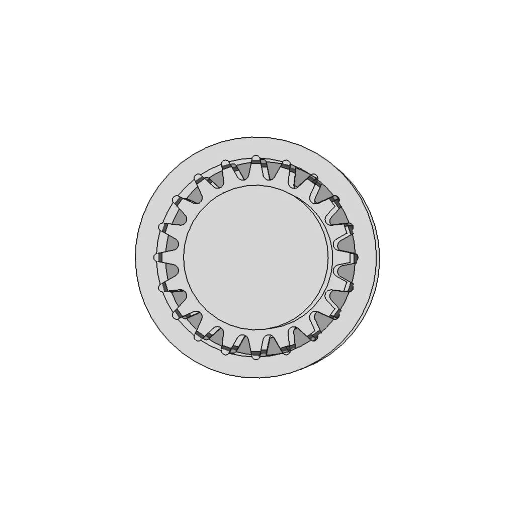 24 Mm Elastik Kaplin 1 | Industrial CAD Design_0_90_degree_snapshot