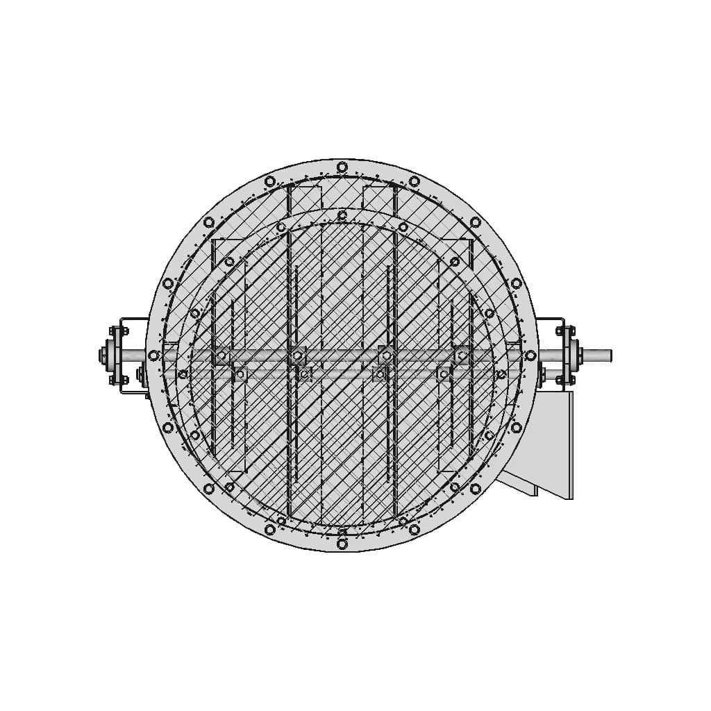 Pipe With Flap 1 | Industrial CAD Design_0_0_degree_snapshot