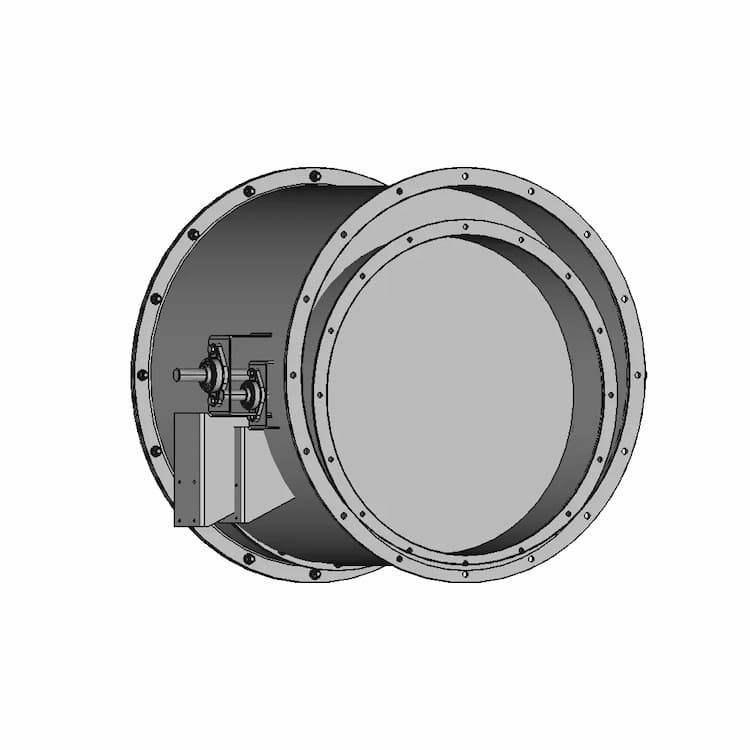 Pipe With Flap 1 | Industrial CAD Design