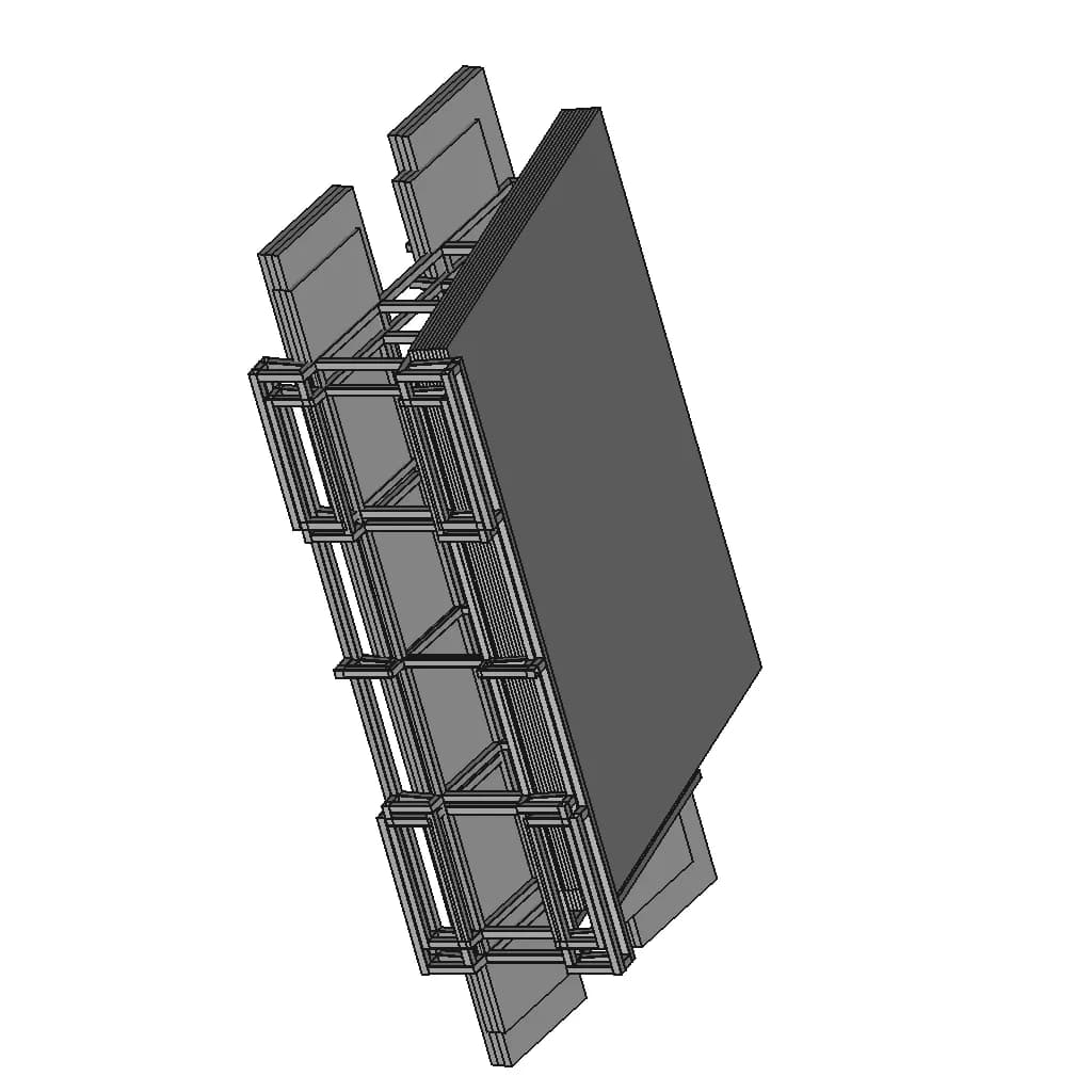 Simple A Frame Stand 1 | Industrial CAD Design_60_30_degree_snapshot