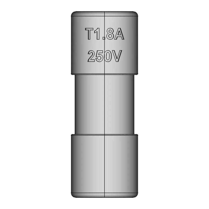 Fusible 3 6X10Mm 1 | CAD Model for Energy Systems