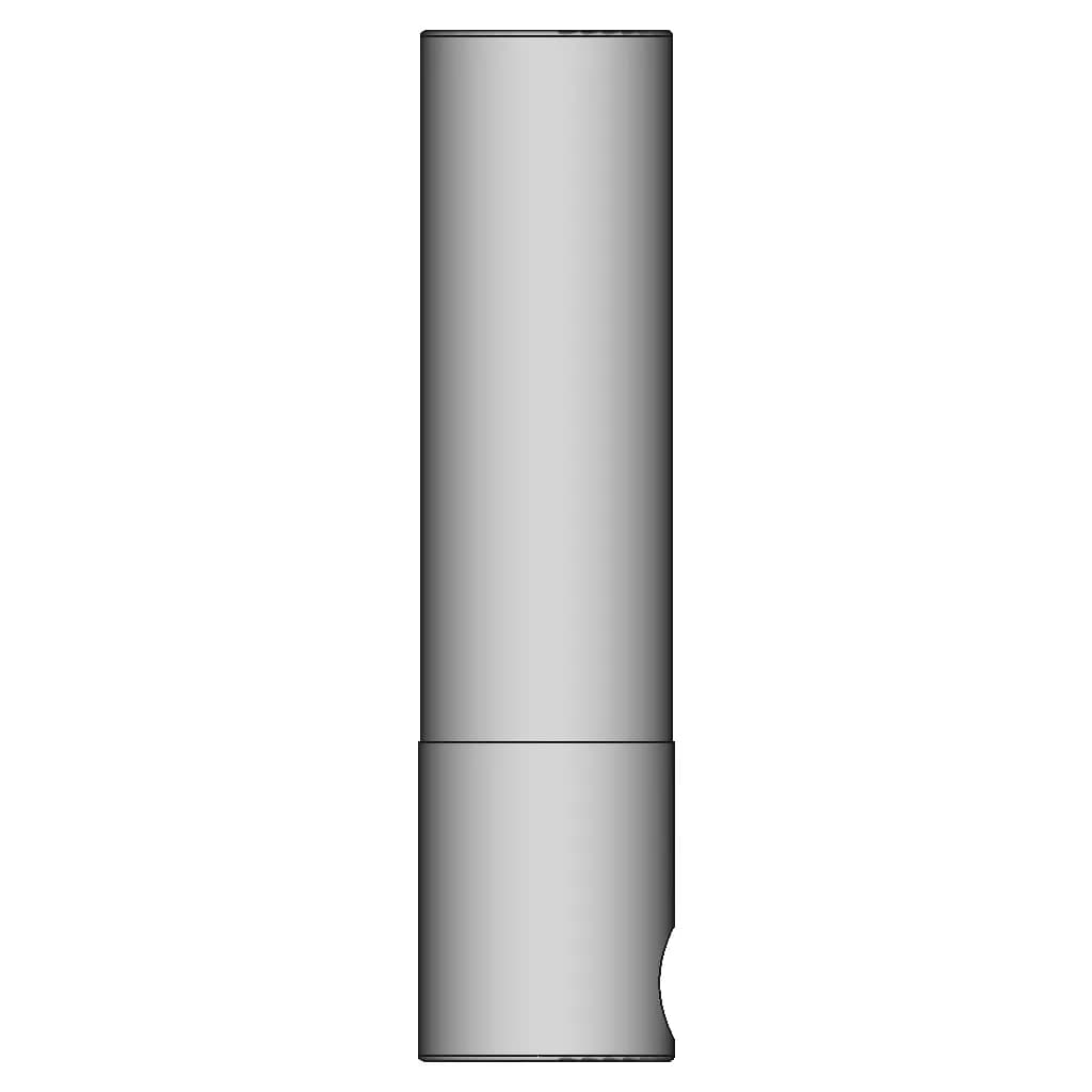 Gold Bullet Connector 4Mm 1 | CAD Model for Energy Systems_90_0_degree_snapshot