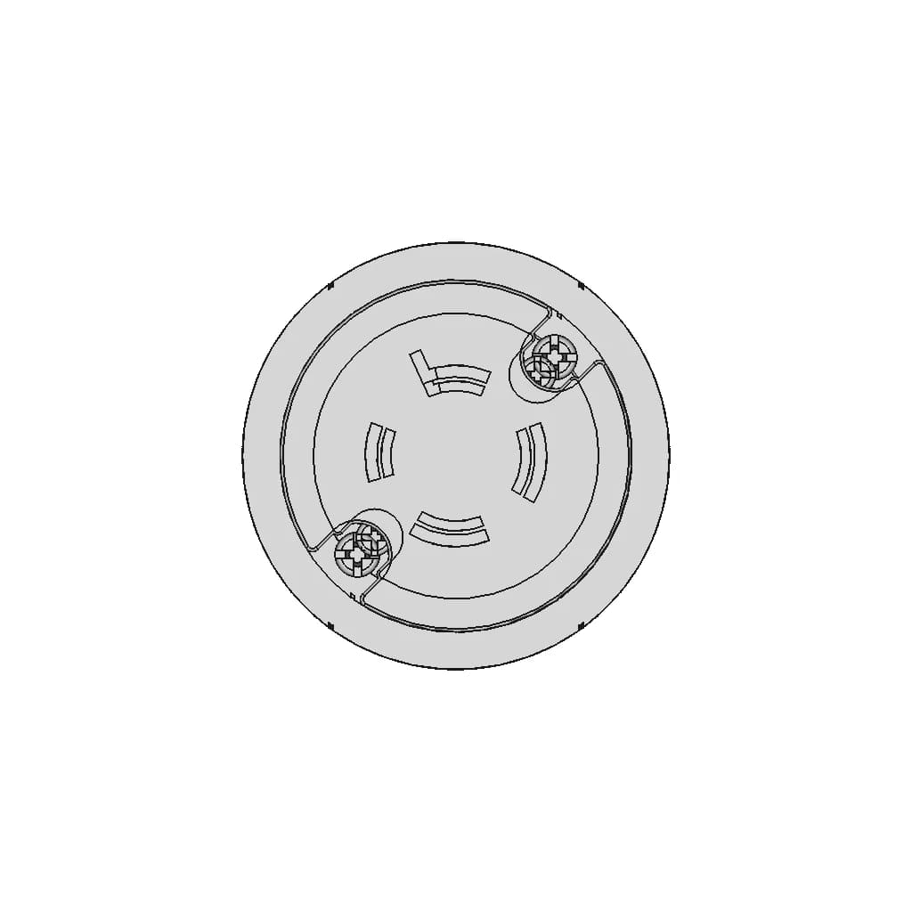 Nema L15 20 Twist Lock Plug 1 | CAD Model for Energy Systems_0_0_degree_snapshot
