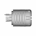 Nema L15 20 Twist Lock Plug 1 | CAD Model for Energy Systems_0_90_degree_snapshot