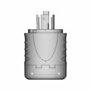 Nema L15 20 Twist Lock Plug 1 | CAD Model for Energy Systems_90_0_degree_snapshot