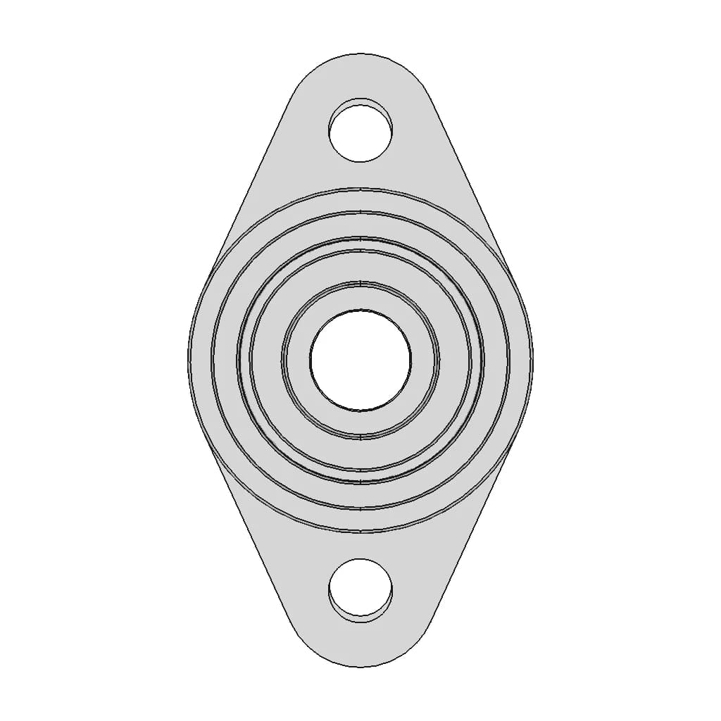 Kfl Bearing Series 1 | Industrial CAD Design_270_0_degree_snapshot