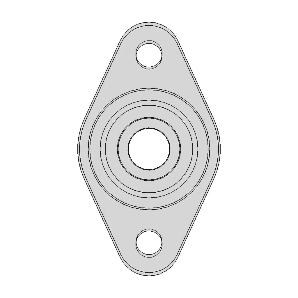 Kfl Bearing Series 1 | Industrial CAD Design_90_0_degree_snapshot