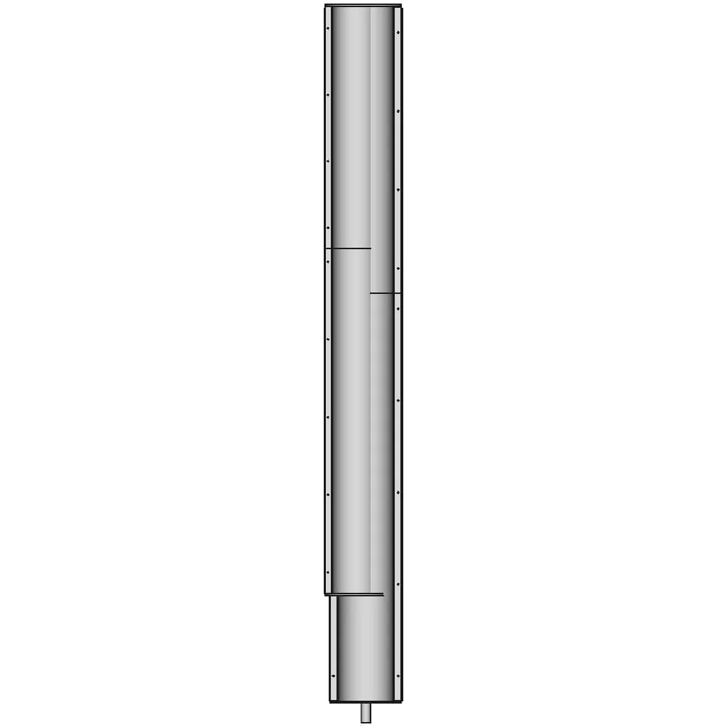 Screw Conveyor Enlargement 1 | Industrial CAD Design_90_0_degree_snapshot