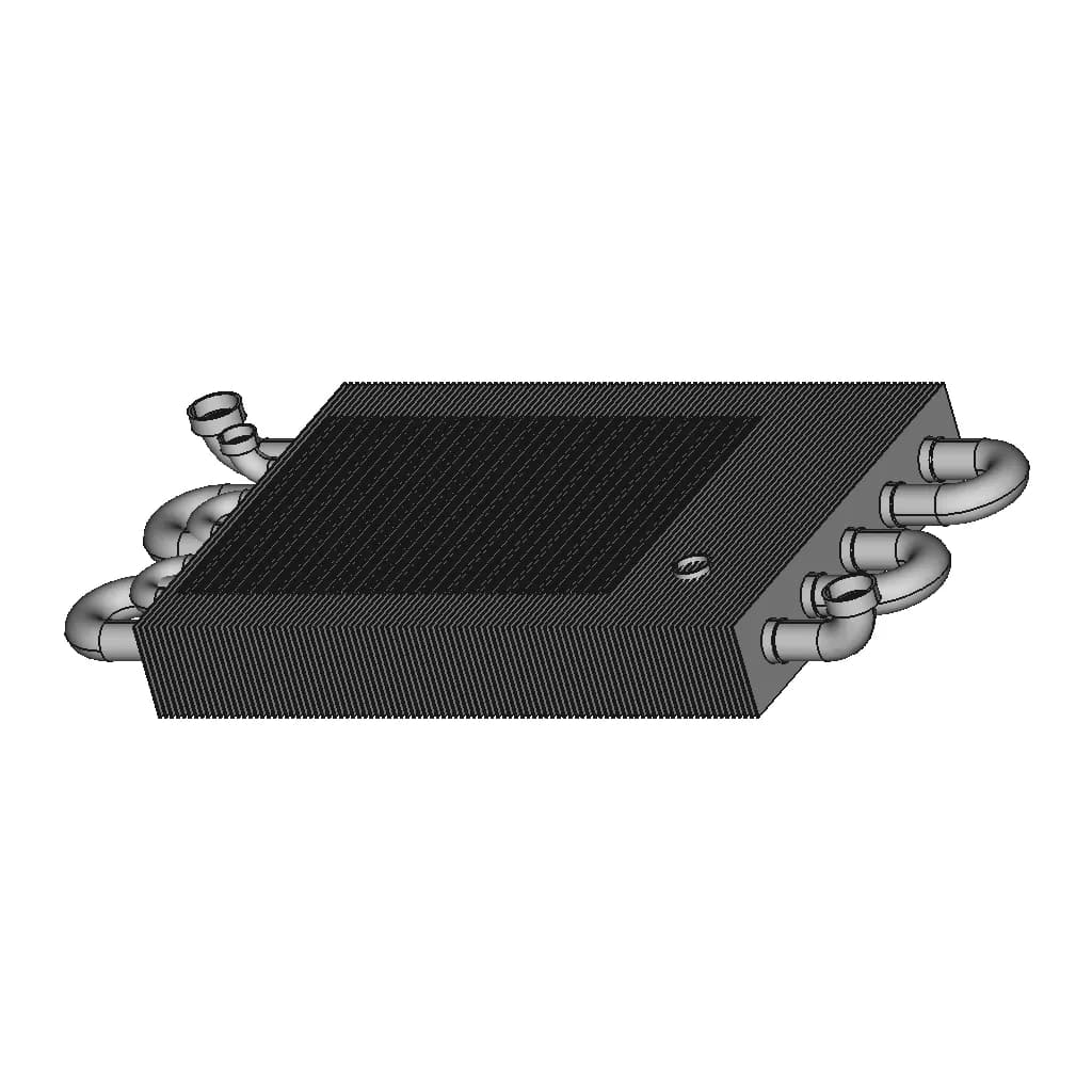 Liquid Exchanger 1 | CAD Model for Energy Systems_60_30_degree_snapshot