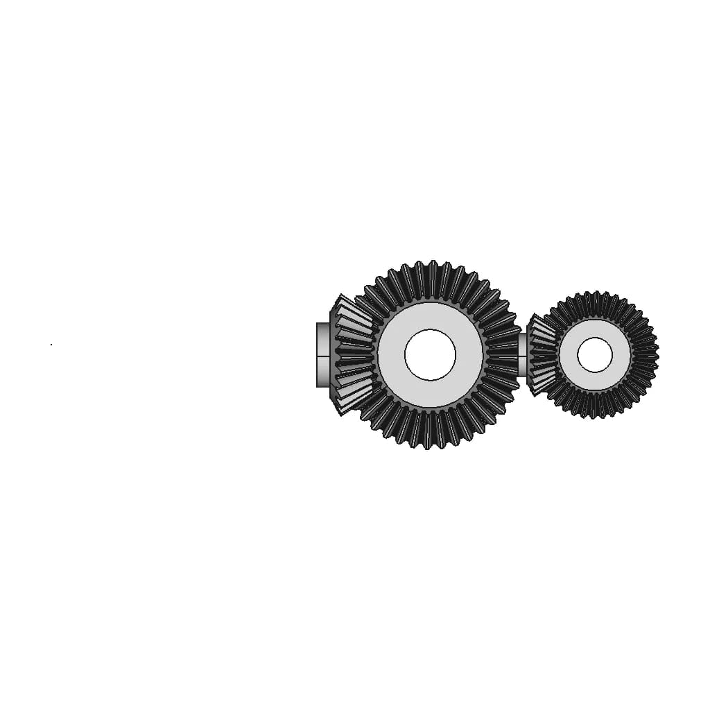 Bevel Gear 224 | Industrial CAD Design_0_0_degree_snapshot