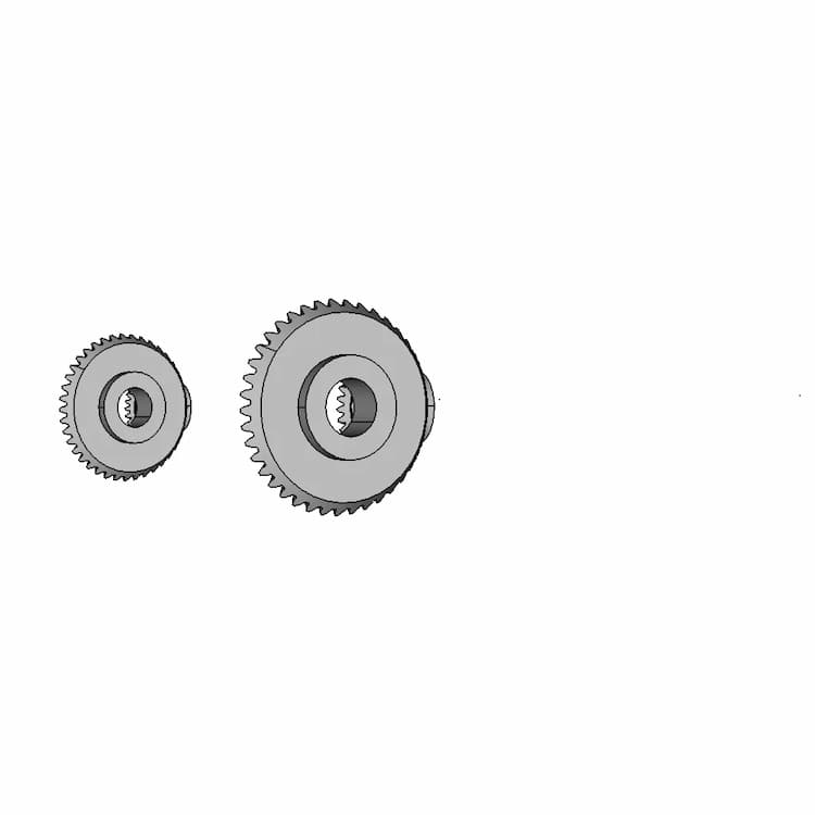 Bevel Gear 224 | Industrial CAD Design