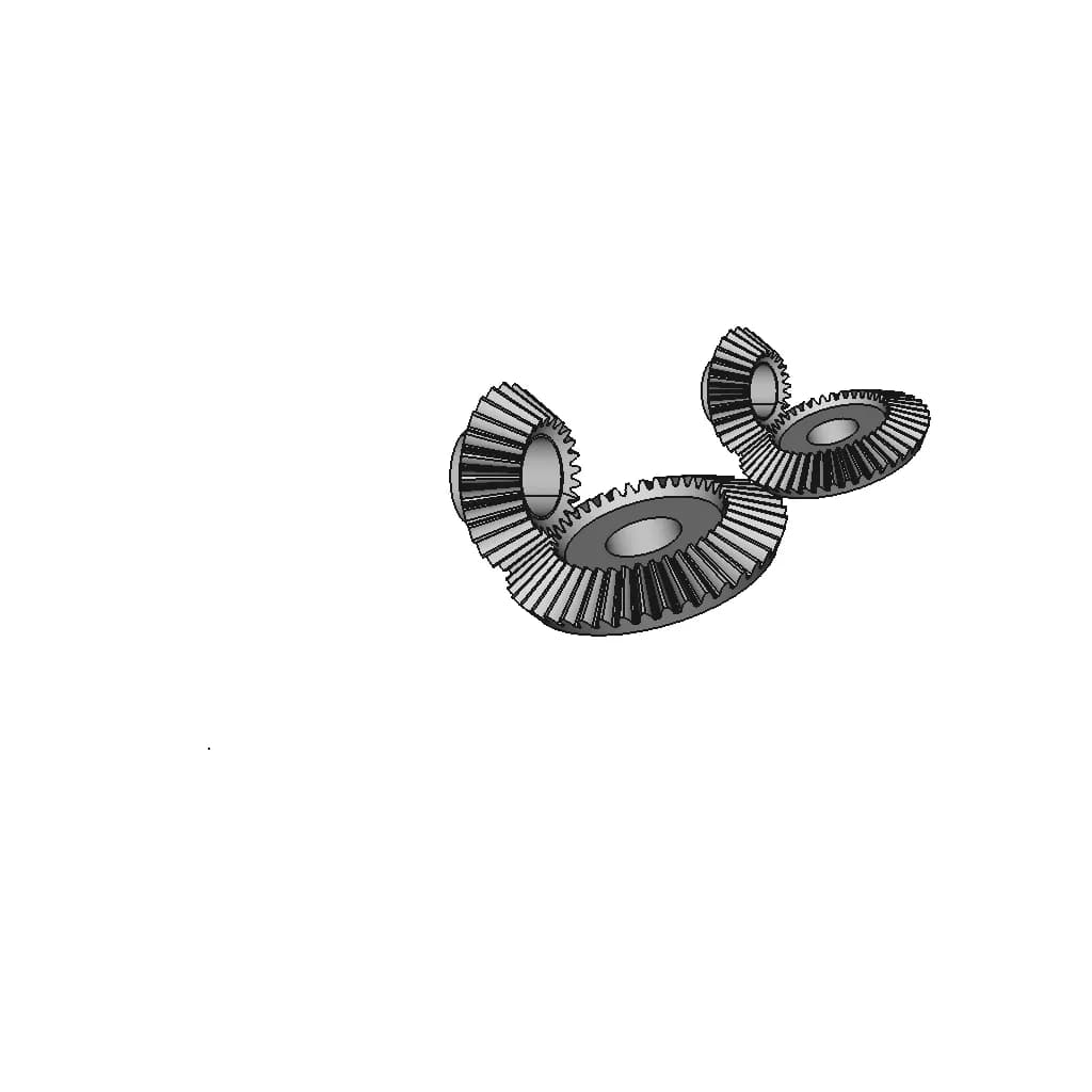 Bevel Gear 224 | Industrial CAD Design_60_30_degree_snapshot