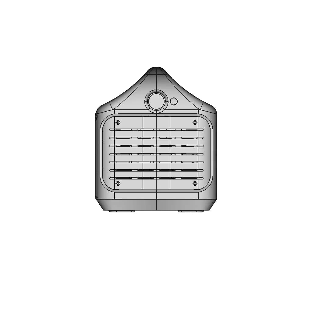 Outdoor Portable Power Supply Esb50 1 | CAD Model for Energy Systems_0_0_degree_snapshot