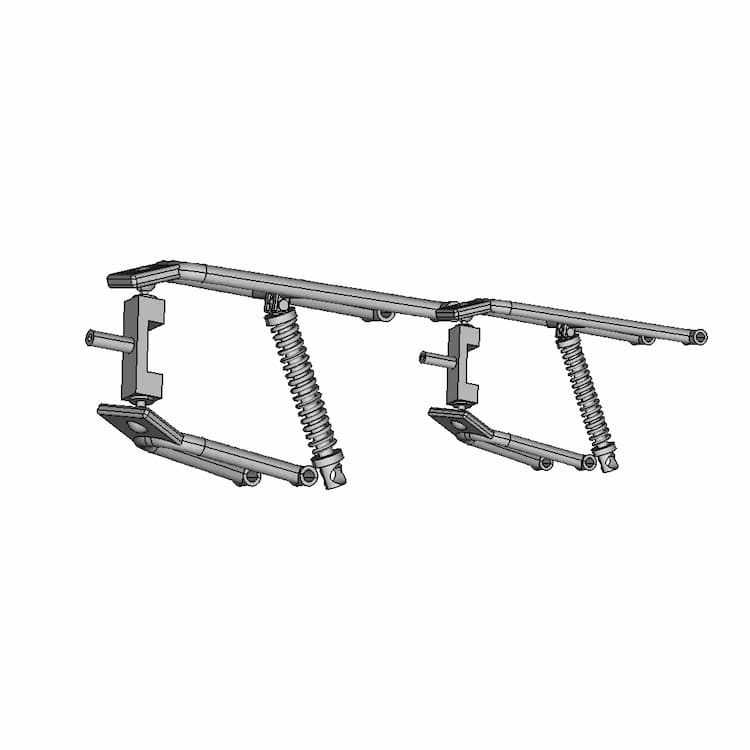 Double Wishbone Suspension 16 | Industrial CAD Design