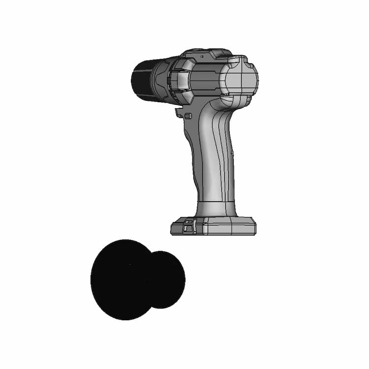 Cordless Drill Driver 1 | Industrial CAD Design