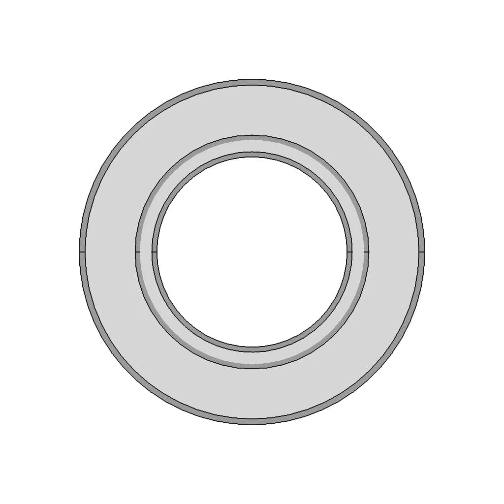 Fair Rite Ft 140 Ferrite Toroid 1 | CAD Model for Energy Systems_90_0_degree_snapshot