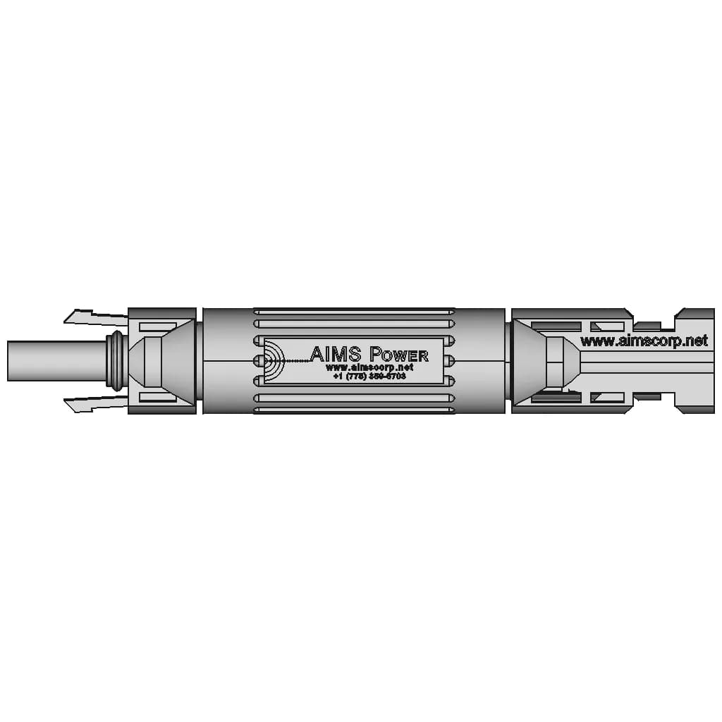 Pv Fuse Inline Mc4 Connector 1 | CAD Model for Energy Systems_0_90_degree_snapshot