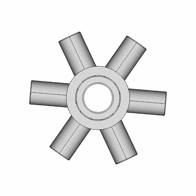 Pipe Fitting Idea 1 | Industrial CAD Design