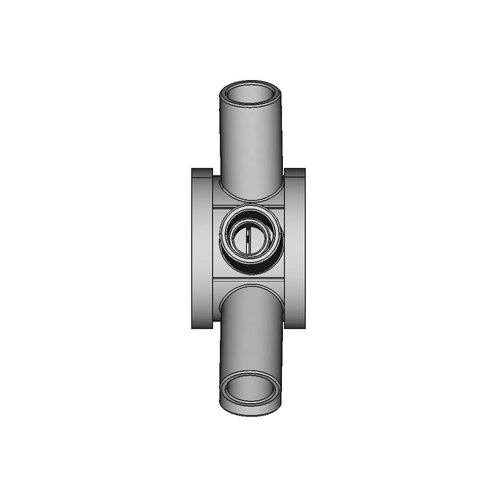 Pipe Fitting Idea 1 | Industrial CAD Design_0_270_degree_snapshot