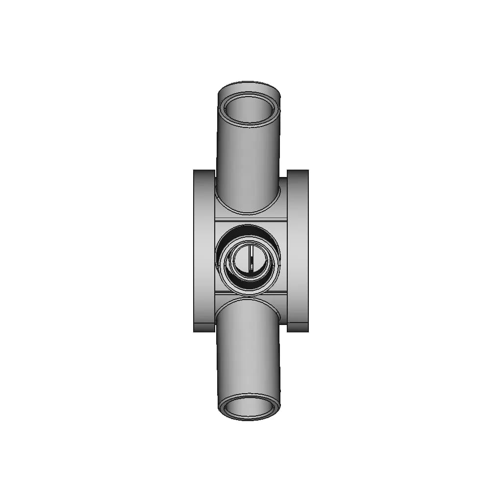 Pipe Fitting Idea 1 | Industrial CAD Design_0_90_degree_snapshot