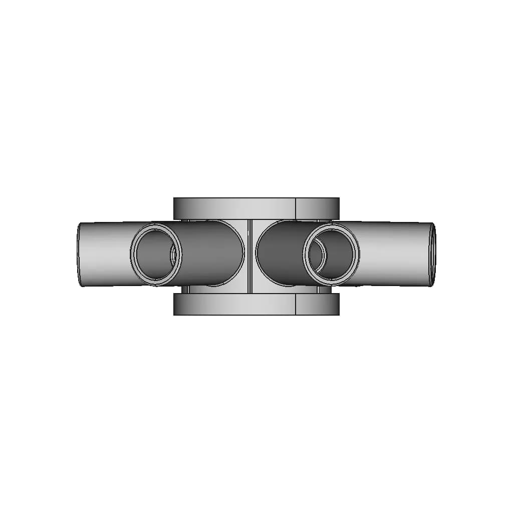 Pipe Fitting Idea 1 | Industrial CAD Design_90_0_degree_snapshot