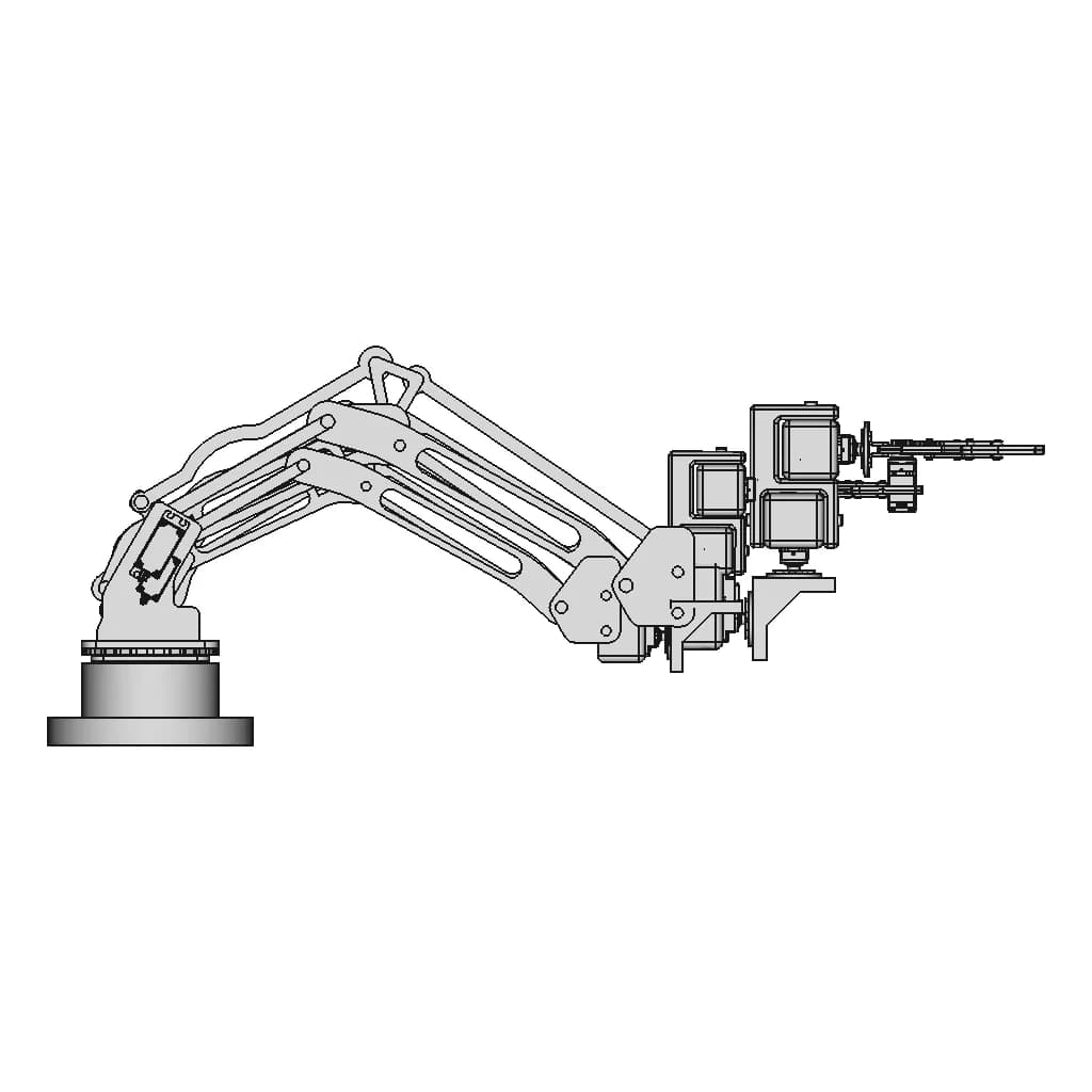 Robotic Arm 432 | Industrial CAD Design_0_270_degree_snapshot
